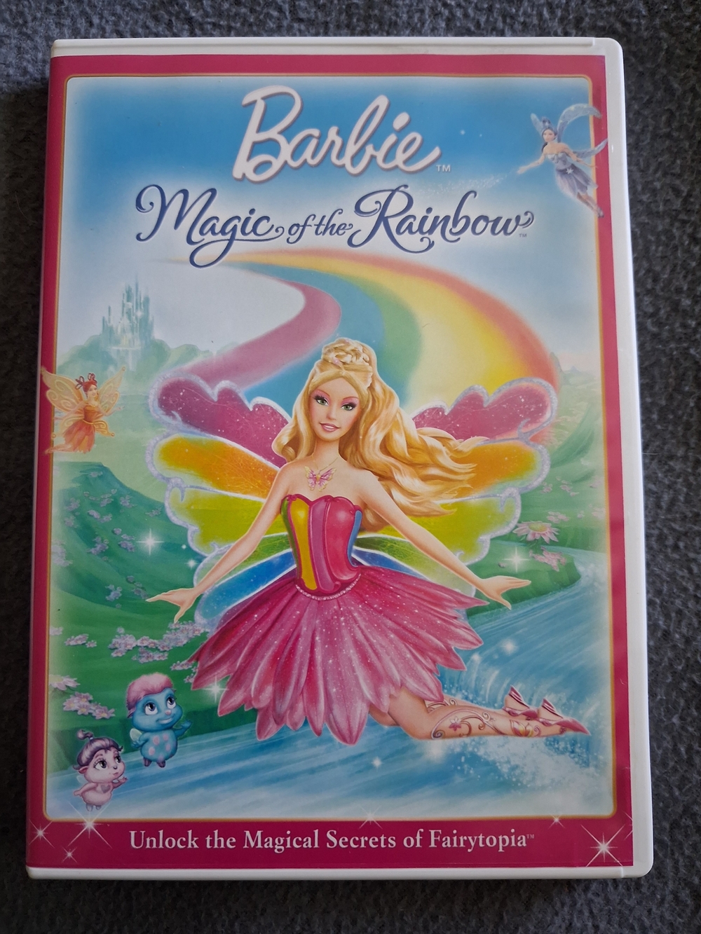 Barbie Magic of the Rainbow DVD - Pink Rainbow Fairy